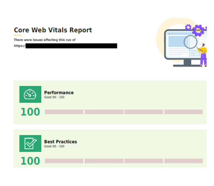 Core Web Vitals Report for Your Website
